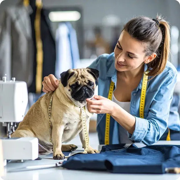 Consulte ajustes para peças dos seus pets.